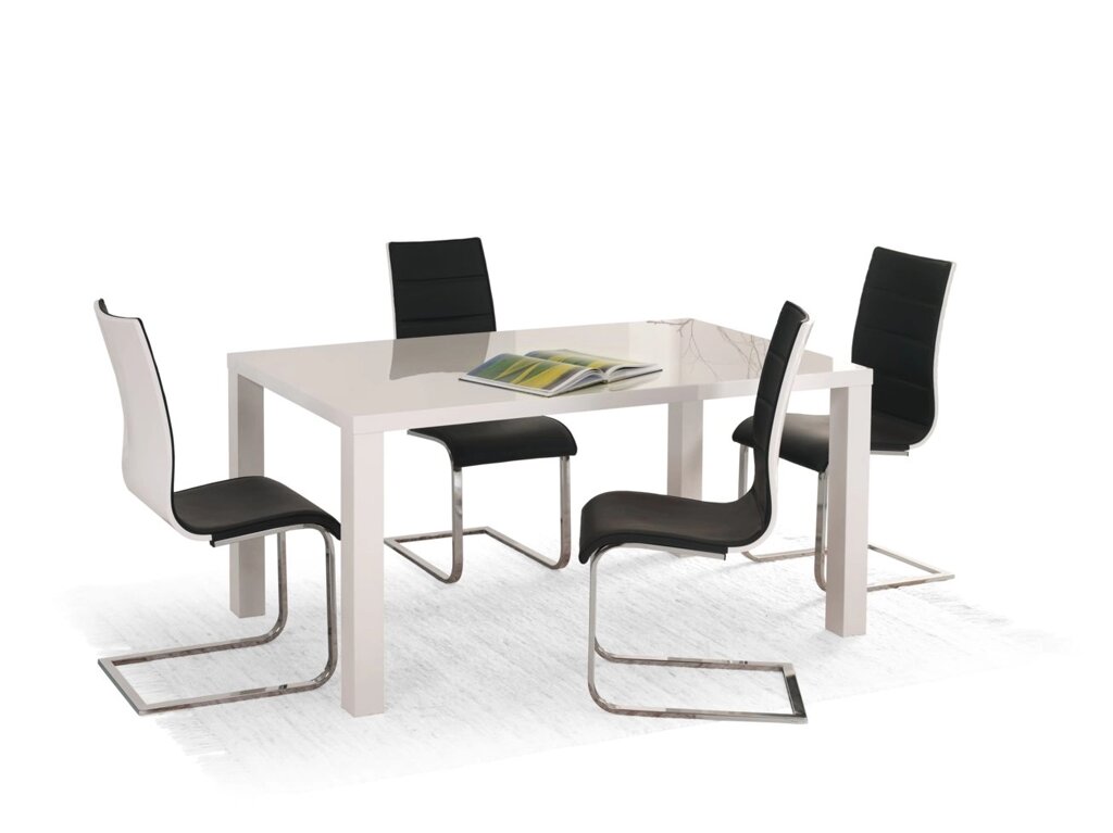 Стол обеденный Halmar RONALD 120 (белый) от компании Интернет-магазин MebelArt - фото 1