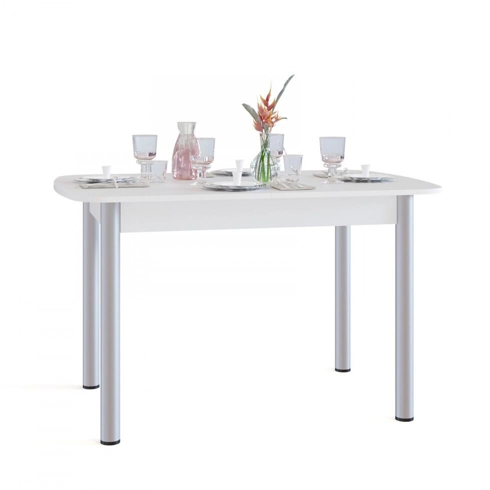Стол обеденный Сокол СО-3м (белый) от компании Интернет-магазин MebelArt - фото 1