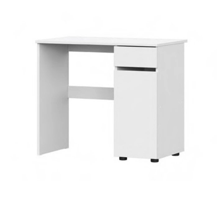 Стол письменный NN Мебель (МС Токио) белый текстурный от компании Интернет-магазин MebelArt - фото 1