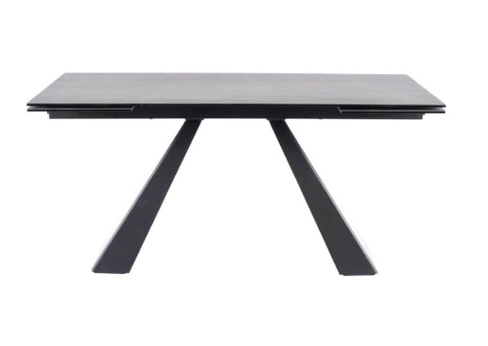 Стол обеденный Signal SALVADORE CERAMIC II раздвижной (серый/черный мат) от компании Интернет-магазин MebelArt - фото 1