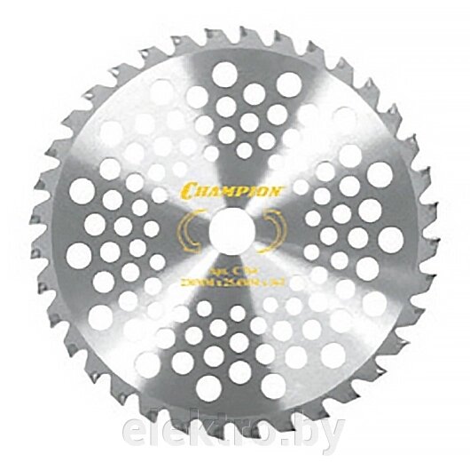 CHAMPION C5107 полотно с зубцами из твердого сплава 40/255/25,4 (SRM-330ES/SRM-350ES,4605) от компании ООО "ТК Эльдорадо" - фото 1