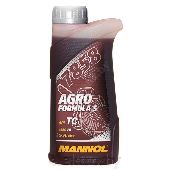 Масло S API TC 0.5л масло моторное для двухтактных двигателей MANNOL 7858 Agro Formula S API TC , синтетическое, 0.5л. от компании ООО "ТК Эльдорадо" - фото 1