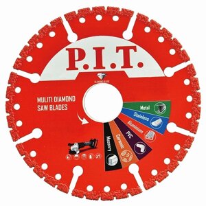 PIT расходник ACTW11-0125 диск алмазный сегментный по металлу P. I. T. 125x22,2x2,2 мм