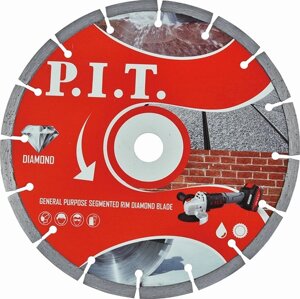 PIT расходник ACTW02-G230 диск алмазный отрезной (сегментированный) P. I. T. 230x22,2x1,4 мм