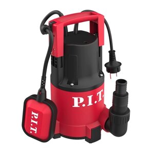 PIT PSW400-C1 насос дренажный, 220 В/50 Гц, 400 Вт, напор 7 м, 8 м. куб. ч, удар. пластик