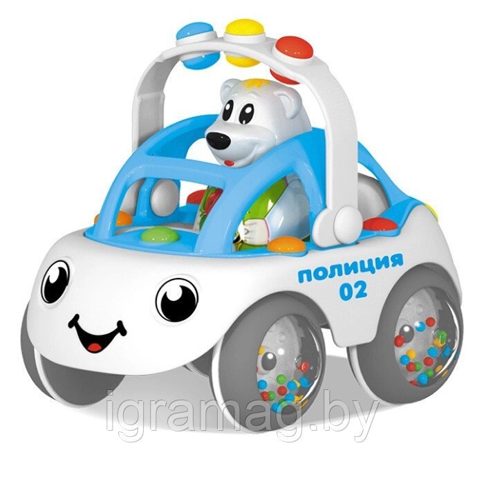 Детская машинка -  Полиция РФ от компании Интернет-магазин игрушек «ИграМаг» - фото 1