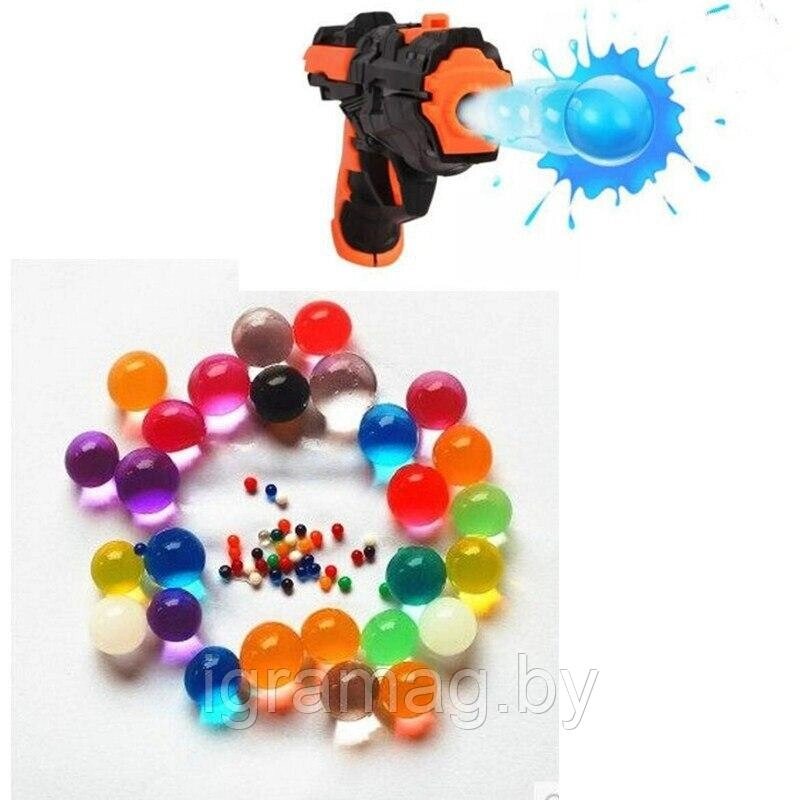 Гелевые пульки шарики арбизы для детского оружия  200 шт от компании Интернет-магазин игрушек «ИграМаг» - фото 1
