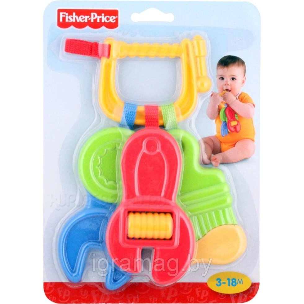 Игрушка для малыша Фішер-Прайс Прорезыватель Набор инструментов от компании Интернет-магазин игрушек «ИграМаг» - фото 1