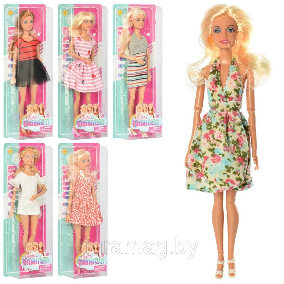 Кукла Fashion Girl Defa Lucy шарнирная от компании Интернет-магазин игрушек «ИграМаг» - фото 1