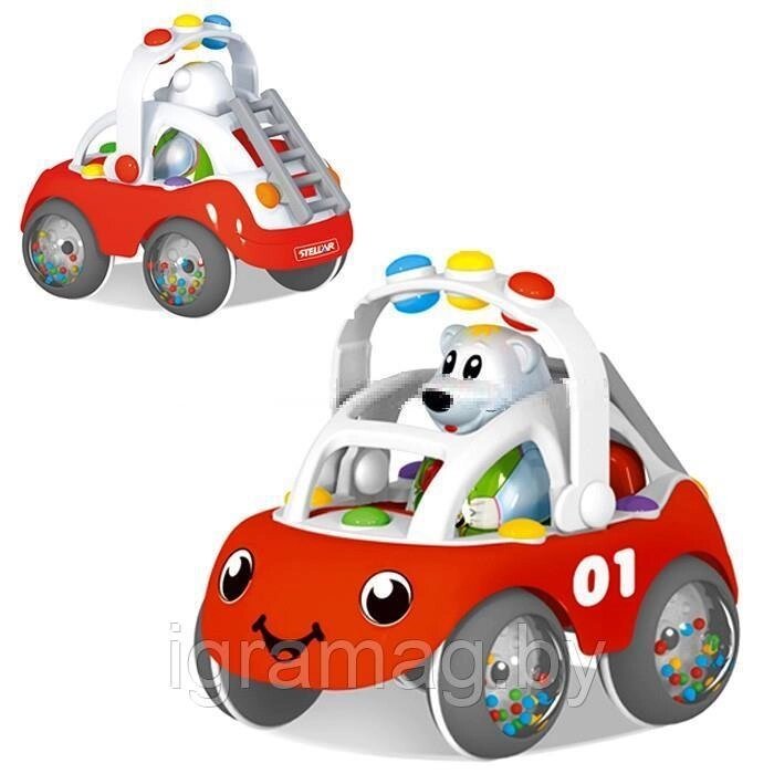 Машинка для малышей из серии Пышка – Пожарная РФ от компании Интернет-магазин игрушек «ИграМаг» - фото 1