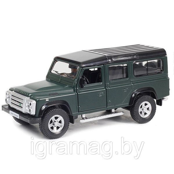 Металлическая инерционная машинка Land Rover Defender, 1:32 от компании Интернет-магазин игрушек «ИграМаг» - фото 1