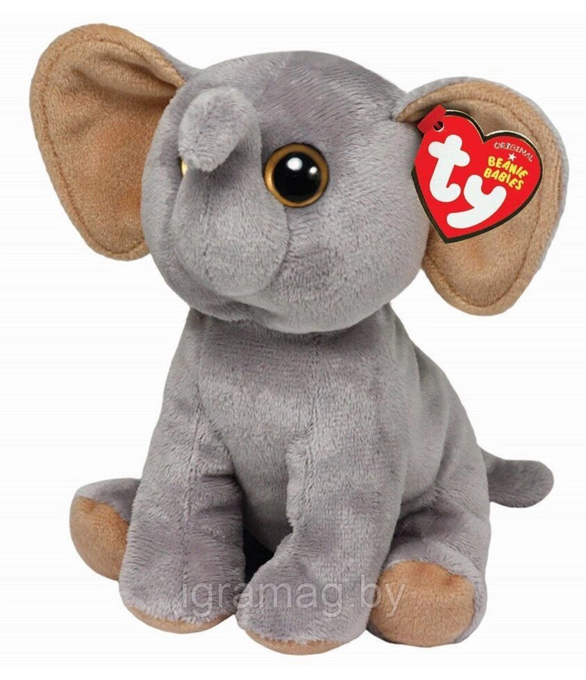 Мягкая игрушка Слоненок 15 см от компании Интернет-магазин игрушек «ИграМаг» - фото 1