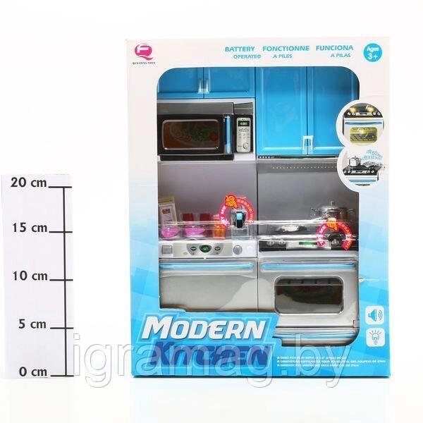 Набор Кухня на батарейках, 27,5*10*35,3 см от компании Интернет-магазин игрушек «ИграМаг» - фото 1