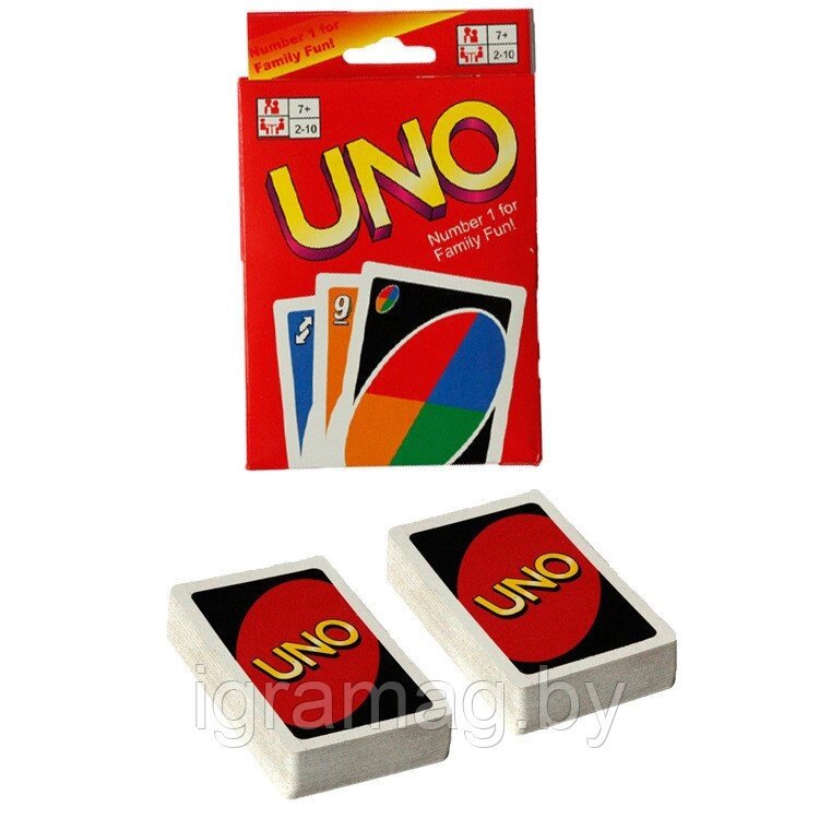 Настольная игра Дрофа-Медиа карты УНО (UNO) от компании Интернет-магазин игрушек «ИграМаг» - фото 1