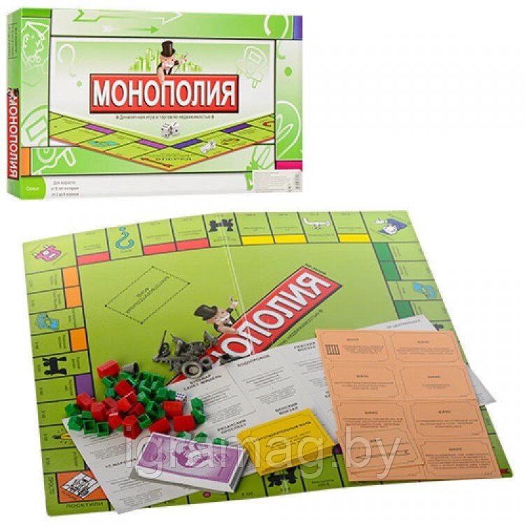 Настольная игра Монополия от компании Интернет-магазин игрушек «ИграМаг» - фото 1