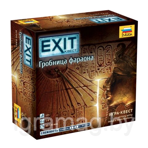 Настольная игра Zvezda EXIT-Квест: Гробница Фараона от компании Интернет-магазин игрушек «ИграМаг» - фото 1