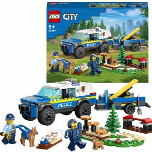 Конструктор Лего Сити Полицейская дрессировка собак LEGO City 2023