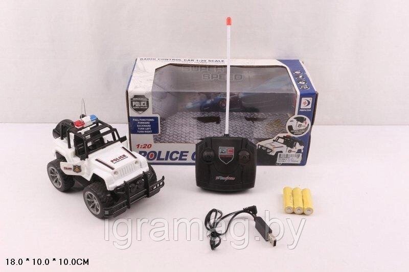 Радиоуправляемый  джип на аккумуляторах 1:20 от компании Интернет-магазин игрушек «ИграМаг» - фото 1