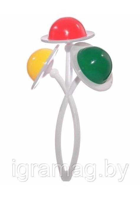 Разноцветная погремушка - Букет РФ от компании Интернет-магазин игрушек «ИграМаг» - фото 1