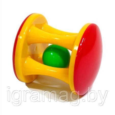 Разноцветный погремушка Карусель от компании Интернет-магазин игрушек «ИграМаг» - фото 1