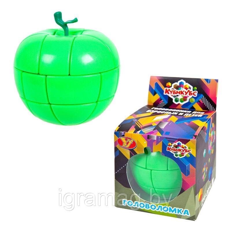 Развивающая игрушка-головоломка "Яблоко" с вращающимися элементами от компании Интернет-магазин игрушек «ИграМаг» - фото 1