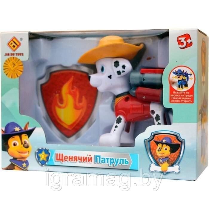 Щенячий патруль  в шляпе Маршалл , значок от компании Интернет-магазин игрушек «ИграМаг» - фото 1