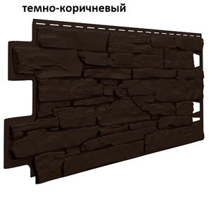 Фасадные панели ОПТИМА темно-коричневый