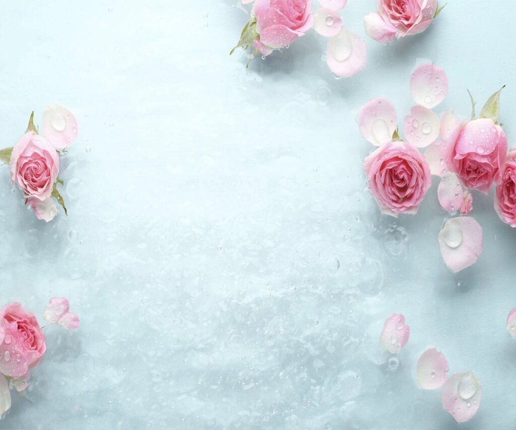 Потолочные панели ПВХ с 3D эффектом "Ледяная роза" 1500мм х 1800мм от компании ООО "ВойЯрг" - фото 1