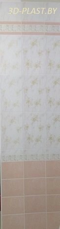 Стеновые панели ПВХ с 3D эффектом "Ажур", 2,5 от компании ООО "ВойЯрг" - фото 1