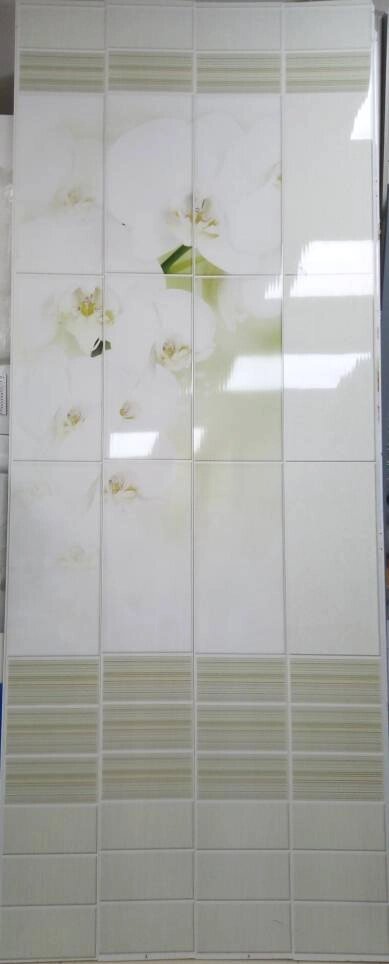 Стеновые панели ПВХ с 3D эффектом "Орхидея лайт" демонстрационный образец 4 шт. от компании ООО "ВойЯрг" - фото 1
