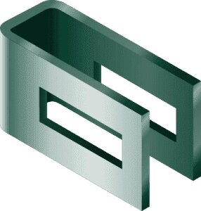 Универсальный держатель Оцинкованная сталь с полимерным покрытием RAL6005 (зеленый мох)
