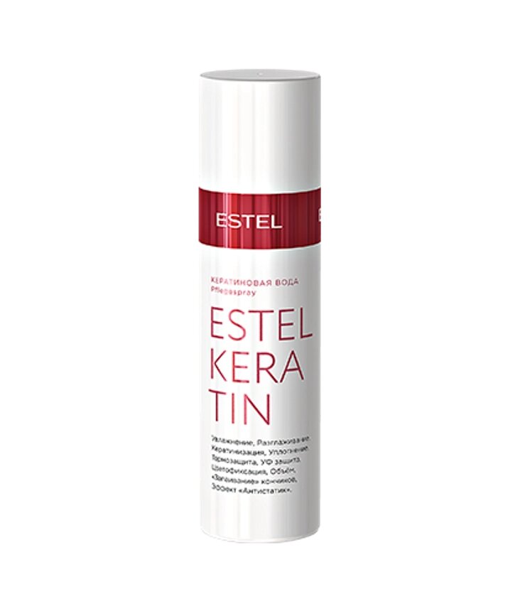 Кератиновая вода для волос ESTEL KERATIN 100 мл от компании Профессиональный парикмахерский магазин "Штучка" - фото 1