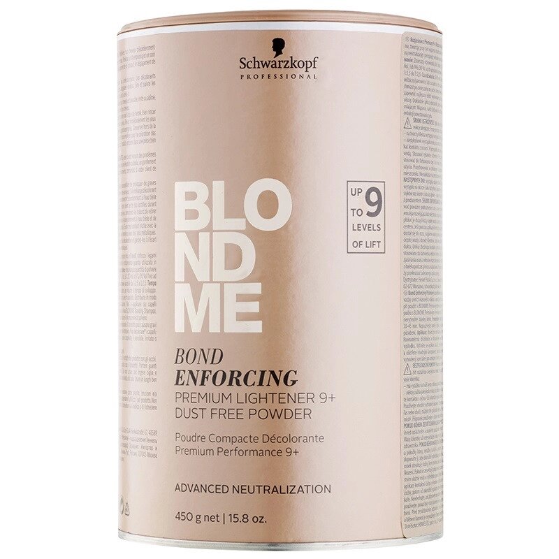 Обесцвечивающая пудра для волос Blond Me Premium Lift 9+ от компании Профессиональный парикмахерский магазин "Штучка" - фото 1