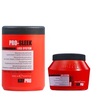 Маска для выпрямленных и химически обработанных волос KAYPRO PRO-SLEEK (500мл) в Минске от компании Профессиональный парикмахерский магазин "Штучка"
