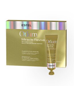 Сыворотка-вуаль для волос "Мгновенное восстановление" OTIUM MIRACLE REVIVE Estel Professional 5*23 мл