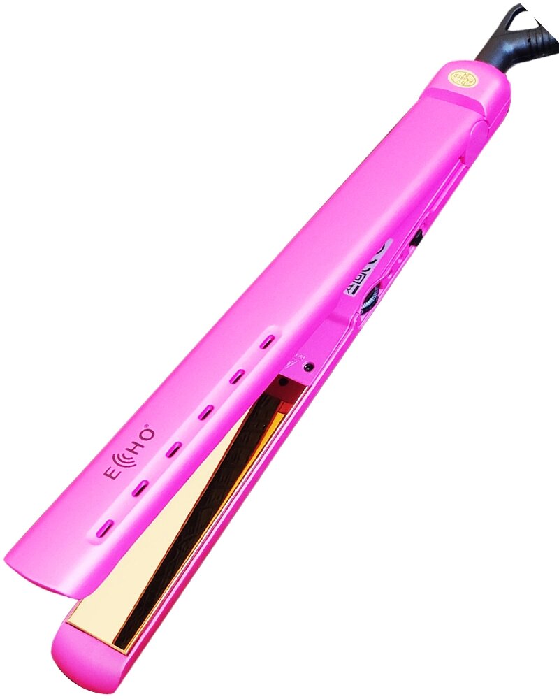 QY-1041 Утюжок для волос цвет белый, розовый. от компании Профессиональный парикмахерский магазин "Штучка" - фото 1