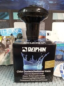 Поплавок-дозатор плавающий Delphin (для химии в таблетках 20 гр.) для бассейна