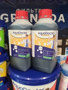 Жидкая химия против водорослей альгицид AquaDoctor AC MIX 1л. для прозрачности воды в бассейне