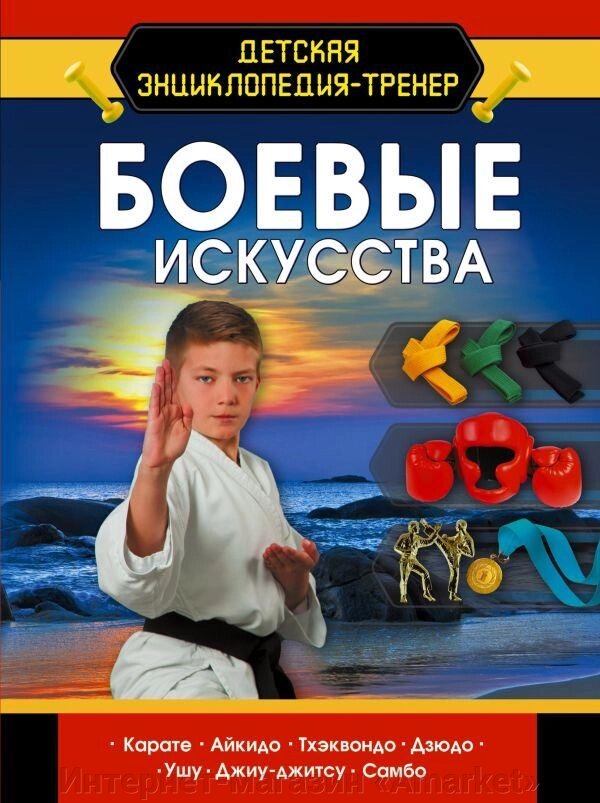 Книга Детская энциклопедия Боевые искусства. Медведев Дмитрий от компании Интернет-магазин «Amarket» - фото 1