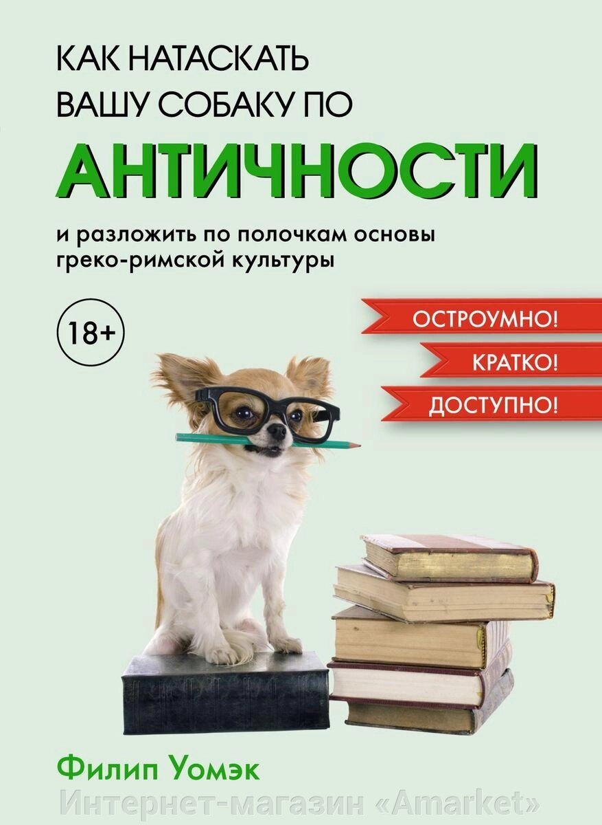 Книга Как натаскать вашу собаку по АНТИЧНОСТИ от компании Интернет-магазин «Amarket» - фото 1