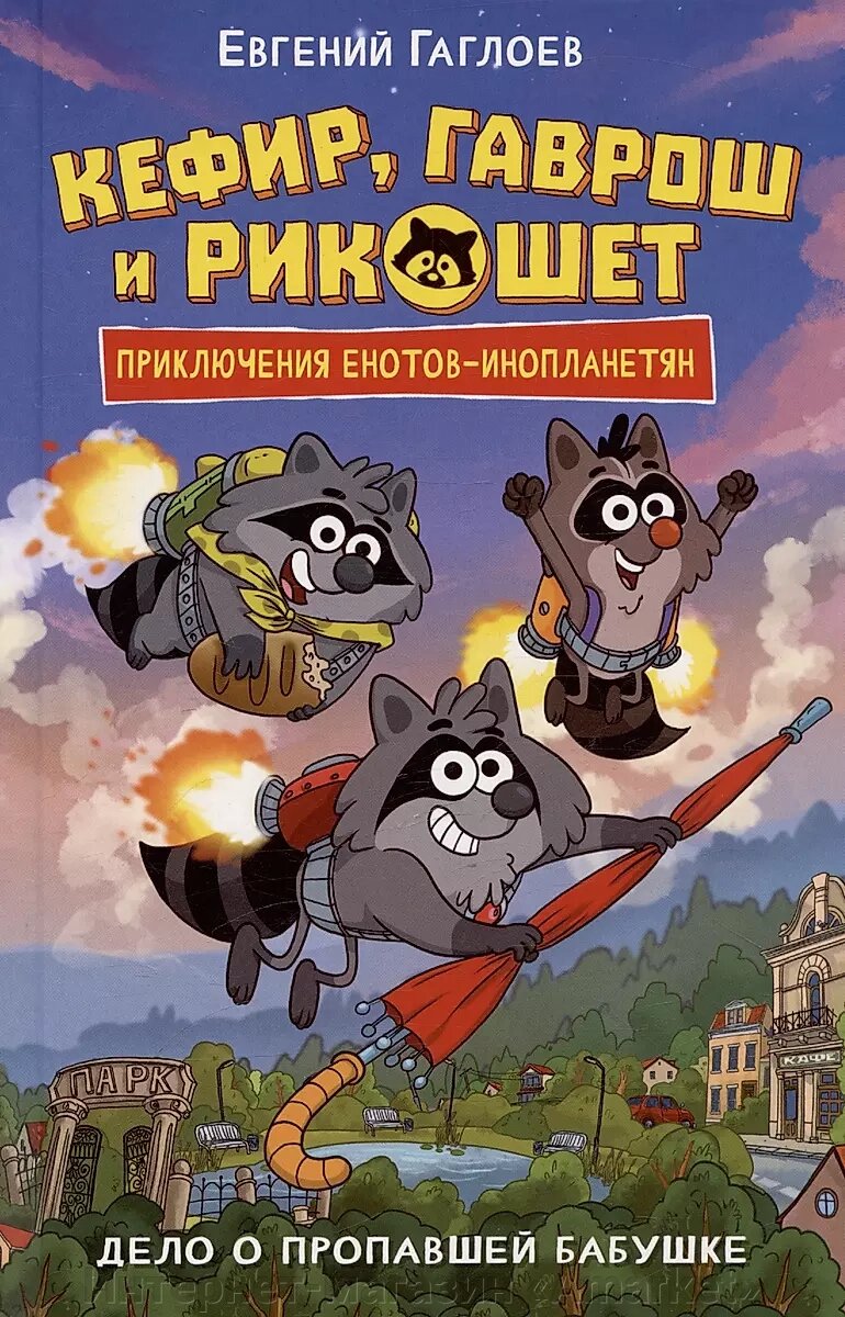 Книга  Кефир, Гаврош и Рикошет. 1. Дело о пропавшей бабушке от компании Интернет-магазин «Amarket» - фото 1