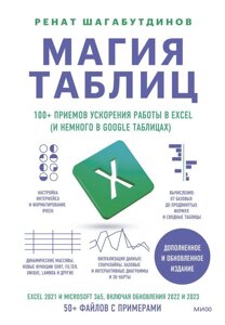 Книга Магия таблиц. 100+ приемов ускорения работы в Excel (и немного в Google Таблицах)