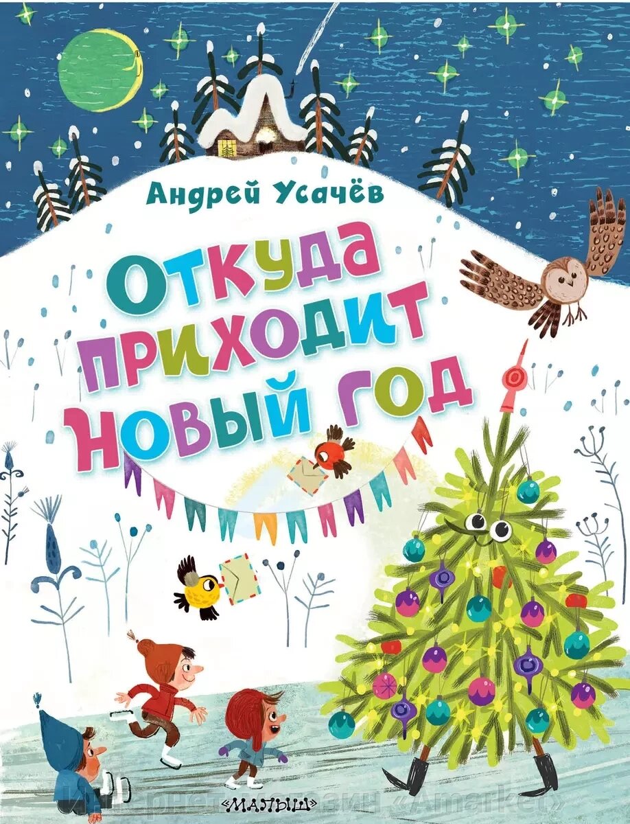 Книга Откуда приходит Новый год. Рисунки О. Демидовой от компании Интернет-магазин «Amarket» - фото 1