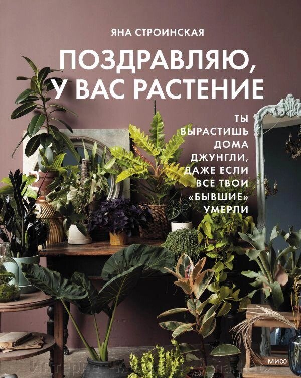 Книга Поздравляю, у вас растение. Ты вырастишь дома джунгли от компании Интернет-магазин «Amarket» - фото 1