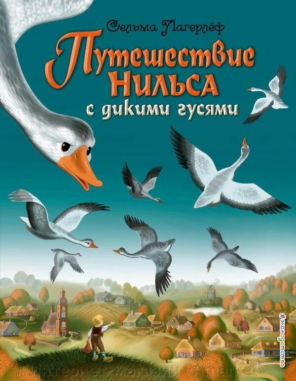 Книга Путешествие Нильса с дикими гусями (иллюстрации Панкова) от компании Интернет-магазин «Amarket» - фото 1