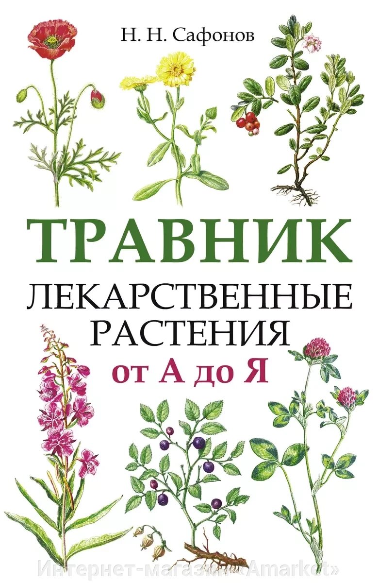 Книга Травник. Лекарственные растения от А до Я от компании Интернет-магазин «Amarket» - фото 1