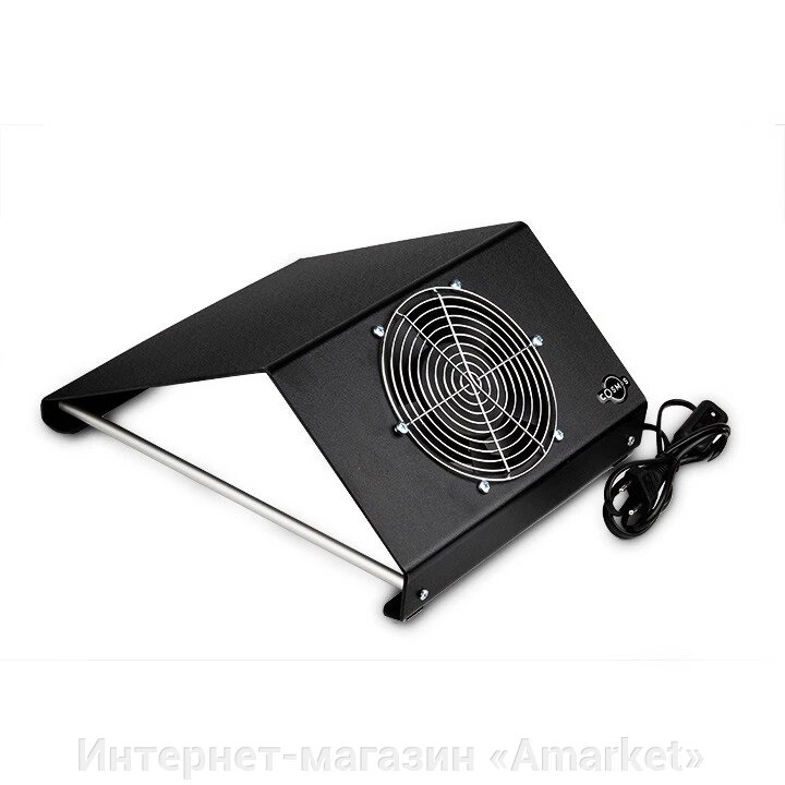 Настольный пылесос для маникюра COSMOS N1 BLACK от компании Интернет-магазин «Amarket» - фото 1