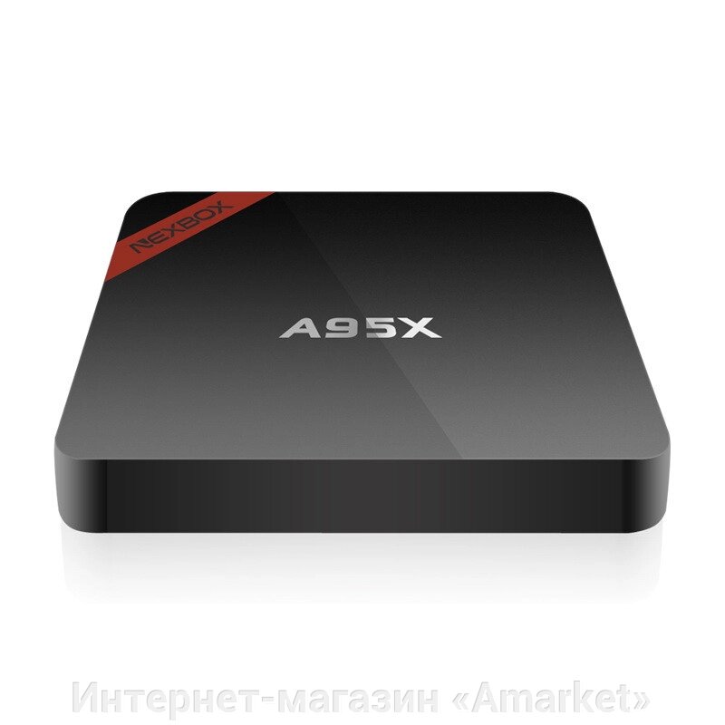 Смарт ТВ приставка A95X S905W 2G + 16G TV Box андроид ##от компании## Интернет-магазин «Amarket» - ##фото## 1