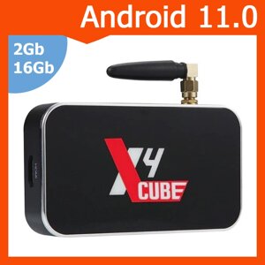 Смарт ТВ приставка Ugoos X4 Cube S905X4 2G + 16G андроид TV Box