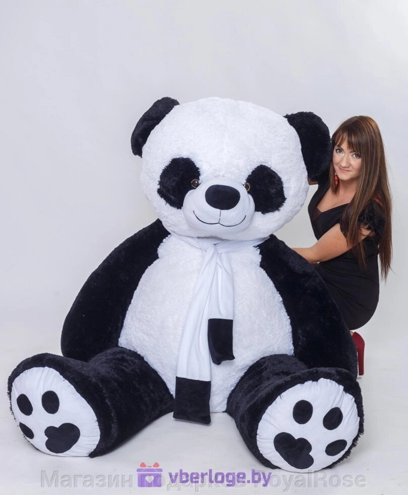 Игрушка панда Чика 230 см от компании Магазин подарков RoyalRose - фото 1